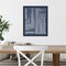 Blue Sunset III by Laura Marshall Canvas Wall Art Print Framed
